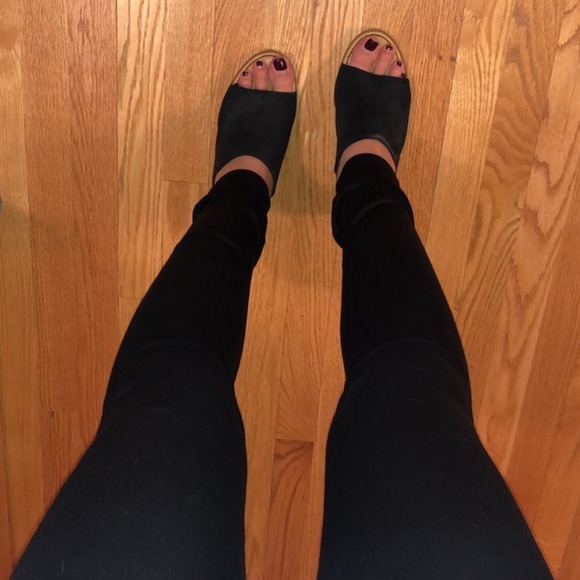 Hudson black coated skinny jeans - Picture 3 of 4